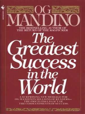 cover image of The Greatest Success in the World